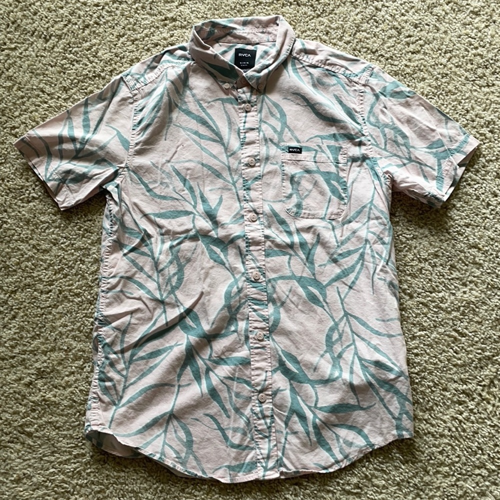 Men’s RVCA button up shirt